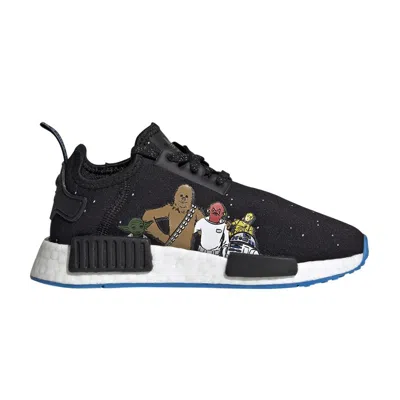 Pre-owned Adidas Originals Adidas Star Wars X Nmd_r1 Little Kid 'rebels And The First Order' | Black | Kid's Size 10.5