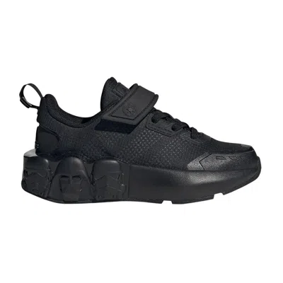 Pre-owned Adidas Originals Adidas Star Wars X Tech Runner K 'darth Vader And Storm Troopers - Black' | Kid's Size 12.5