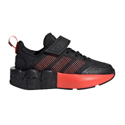 Pre-owned Adidas Originals Adidas Star Wars X Tech Runner K 'darth Vader And Storm Troopers - Black Solar Red' | Kid's Size 3.5