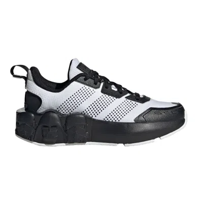 Pre-owned Adidas Originals Adidas Star Wars X Tech Runner K 'darth Vader And Storm Troopers - White Black' | Kid's Size 7