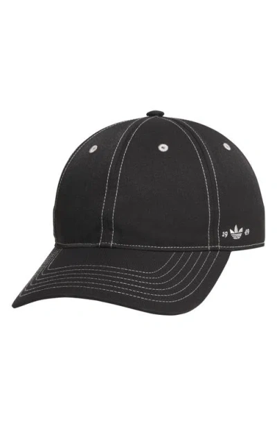 Adidas Originals Adidas Stealth Strap Back Baseball Cap In Black