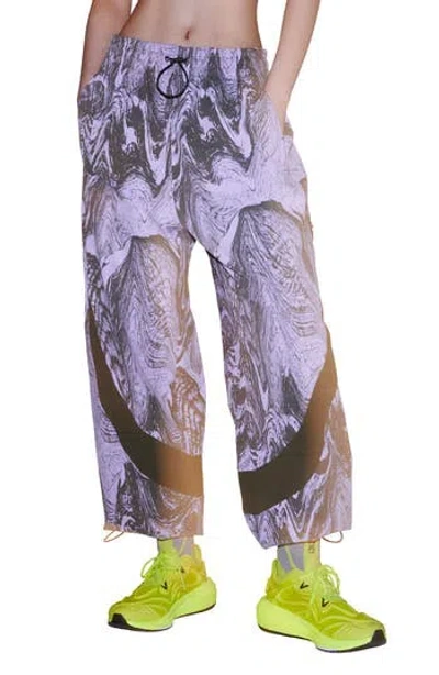 Adidas Originals Adidas Stella Mccartney Truecasuals Woven Track Pants In Purple Glow