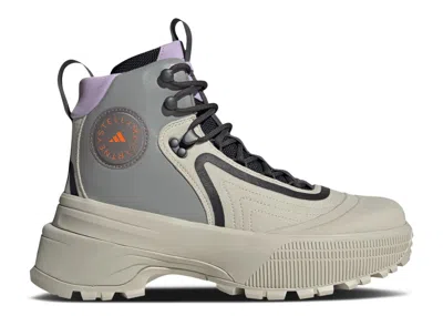 Adidas Originals Adidas Stella Mccartney X Adidas Wmns Terrex Hiking Boot 'gobi Purple Glow' In Gray