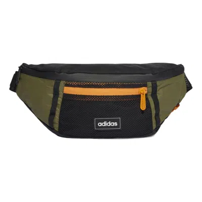 Adidas Originals Adidas Street Crossbody Bag 'black Green Orange'