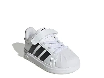 Adidas Originals Grand Court 3.0 Little Kid Unisex Sneakers In Multi