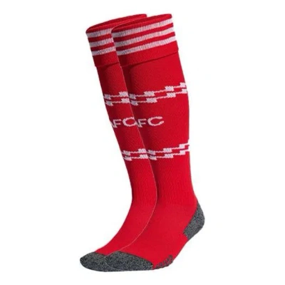 Adidas Originals Adidas Stripe Alphabet Soccer/football Sports Socks Arsenal One Pair Red