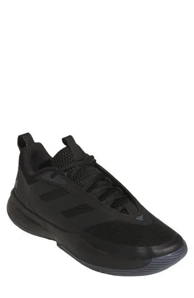 Adidas Originals Adidas Subzone Cloudfoam Basketball Shoe In Black/carbon/black