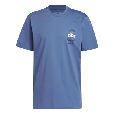 Adidas Originals Adidas Summer Camp Story T-shirts 'blue'