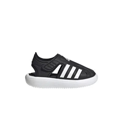 Pre-owned Adidas Originals Adidas Summer Closed Toe Water Sandal I 'black White' | Infant Size 8