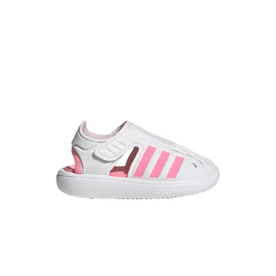 Pre-owned Adidas Originals Adidas Summer Closed Toe Water Sandal I 'white Beam Pink' | Infant Size 6