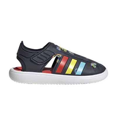 Pre-owned Adidas Originals Adidas Summer Closed Toe Water Sandal J 'all-day Fun' | Blue | Kid's Size 1.5