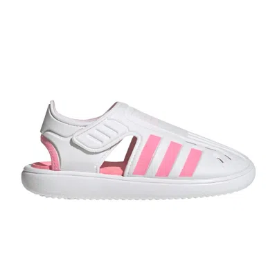 Pre-owned Adidas Originals Adidas Summer Closed Toe Water Sandal J 'white Beam Pink' | Kid's Size 1.5