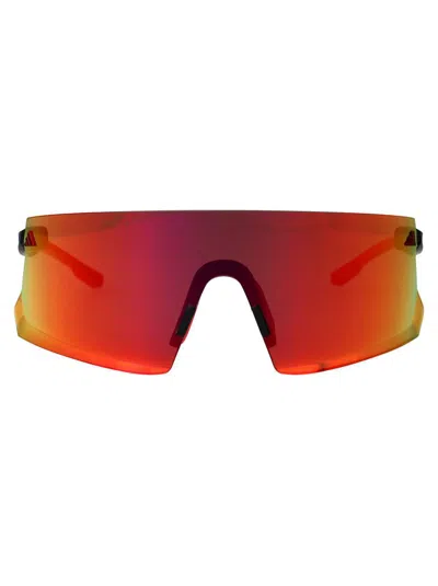 Adidas Originals Adidas Sunglasses In 02l Nero Opaco/roviex Specchiato