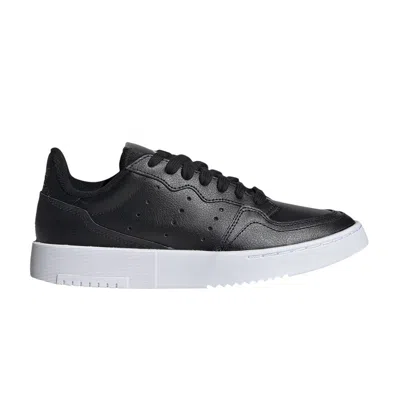 Pre-owned Adidas Originals Adidas Supercourt J 'core Black' | Kid's Size 3.5