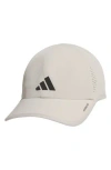 Adidas Originals Adidas Relaxed Tripe Stripe Snapback Cap In Alumina Grey/black