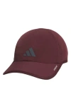 Adidas Originals Adidas Superlite 3 Aeroready Baseball Cap In Aurora Ruby Red/onyx Grey