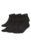 Adidas Originals Adidas Superlite 3.0 6-pack Ankle Socks In Black/night Grey