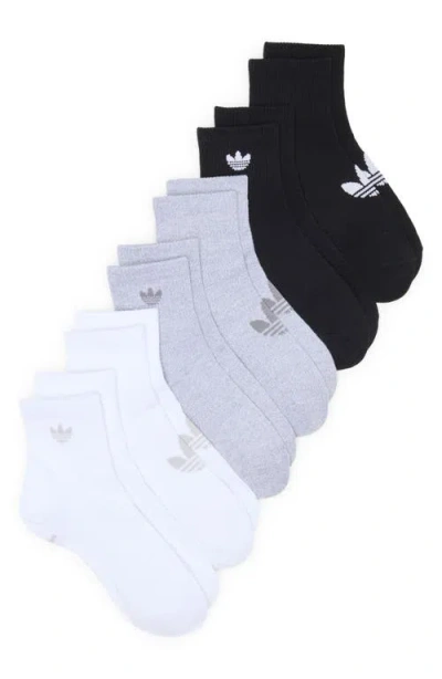 Adidas Originals Adidas Superlite 6-pack Quarter Socks In Multi