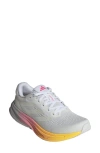 Adidas Originals Adidas Supernova Rise Running Shoe In White/ Crystal White/ Pink