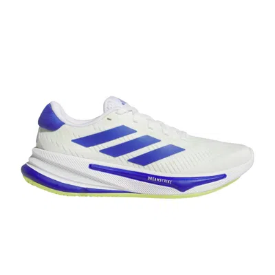 Pre-owned Adidas Originals Adidas Supernova Step J 'white Lucid Blue Lime' | Kid's Size 3.5