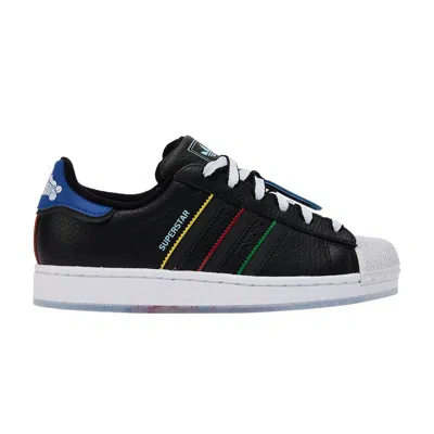 Pre-owned Adidas Originals Adidas Superstar 2 J 'chicago' Dtlr Exclusive | Black | Kid's Size 7