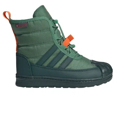 Pre-owned Adidas Originals Adidas Superstar 360 2.0 Boot C 'preloved Green' | Kid's Size 12.5