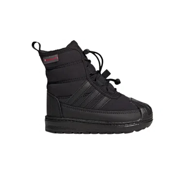 Pre-owned Adidas Originals Adidas Superstar 360 2.0 Boot I 'triple Black' | Infant Size 8.5