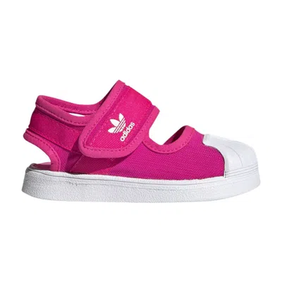 Pre-owned Adidas Originals Adidas Superstar 360 Sandal J 'shock Pink' | Kid's Size 9