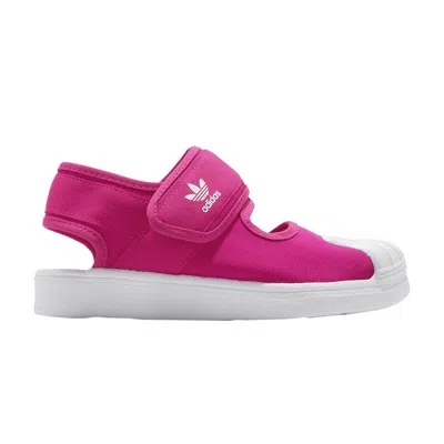Pre-owned Adidas Originals Adidas Superstar 360 Sandals J 'shock Pink' | Kid's Size 2.5