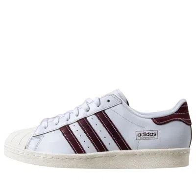 Adidas Originals Adidas Superstar 80 Adv 'crystal White Shadow Red'