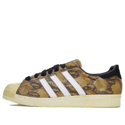 Adidas Originals Adidas Superstar 80s 'wheat Runwht Legacy' In Brown