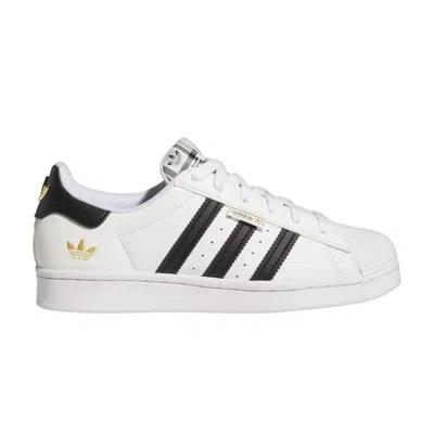 Pre-owned Adidas Originals Adidas Superstar Big Kid 'graphic Pop - White Black' | Kid's Size 6.5