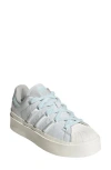 Adidas Originals Adidas Superstar Bonega Platform Sneaker In Crystal/ftwr White/blue