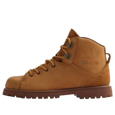 Adidas Originals Adidas Superstar Boot 'sand Green Core Black' In Brown