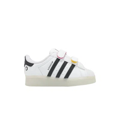 Pre-owned Adidas Originals Adidas Superstar Cf I 'led Lights Pack - White Black' | Infant Size 3