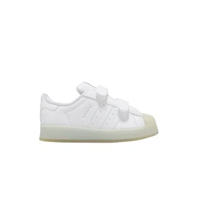 Pre-owned Adidas Originals Adidas Superstar Cf I 'led Lights Pack - White Clear Sole' | Infant Size 10