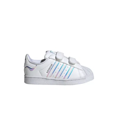 Pre-owned Adidas Originals Adidas Superstar I 'iridescent' | White | Infant Size 5