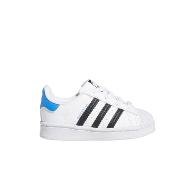 Pre-owned Adidas Originals Adidas Superstar I 'white Blue Rush' | Infant Size 7.5