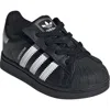 Adidas Originals Adidas Kids' Superstar Sneaker In Black/white/black