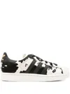 Adidas Originals Rubber  Fabric Sneakers In Black