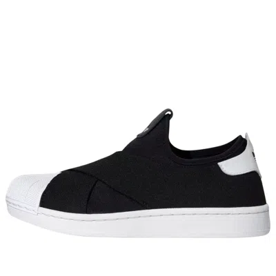 Adidas Originals Adidas Superstar Ii X Slip-on 'core Black Cloud White'