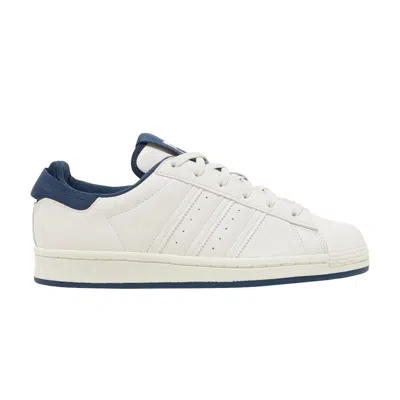 Pre-owned Adidas Originals Adidas Superstar J 'chalk White Crew Navy' | Kid's Size 3.5