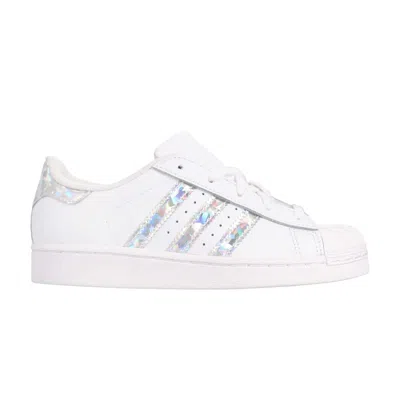 Pre-owned Adidas Originals Adidas Superstar J 'diamond' | Silver | Kid's Size 1.5