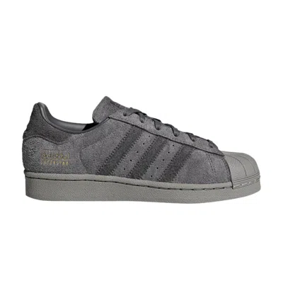 Pre-owned Adidas Originals Adidas Superstar J 'grey Utility Black' | Kid's Size 6 In Gray