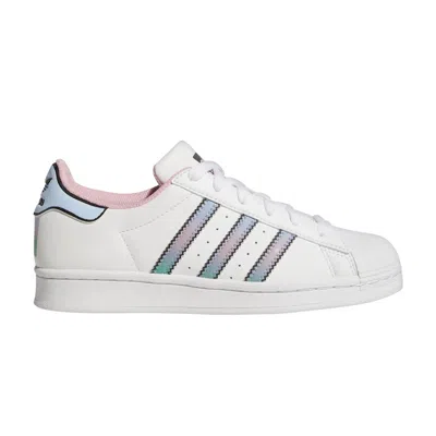 Pre-owned Adidas Originals Adidas Superstar J 'white Light Pink' | Kid's Size 6