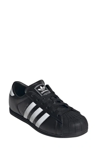 Adidas Originals Adidas Superstar Lo Pro Sneaker In Black