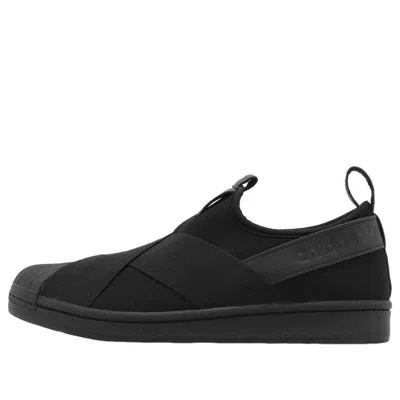 Adidas Originals Adidas Superstar Slip-on 'triple Black' In Multi