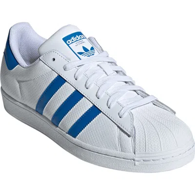 Adidas Originals Adidas Superstar Sneaker In White Bluebird | ModeSens