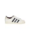Adidas Originals X Wales Bonner Leather Superstar Sneakers In White
