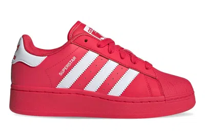 Pre-owned Adidas Originals Adidas Superstar Xlg Red (women's) In Supplier Colour/cloud White/supplier Colour